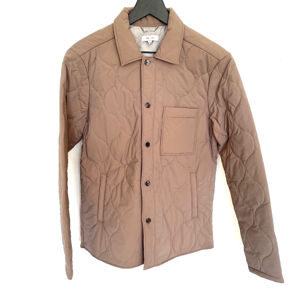 Reiss Mens Quilted Lightweight Puffer Jacket